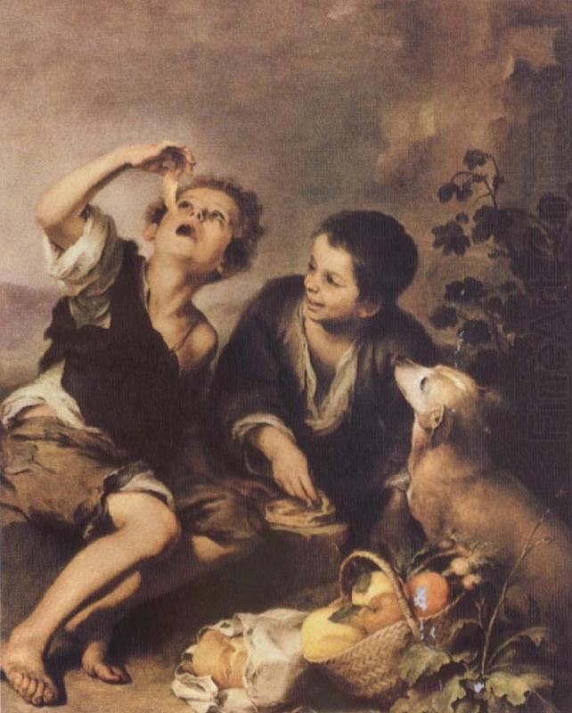 Bartolome Esteban Murillo The Pie Eaters china oil painting image